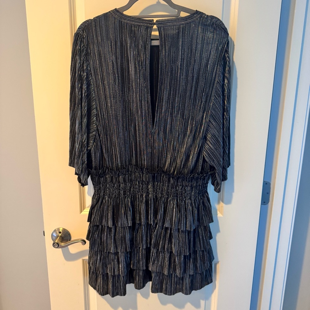 IRO Cuzco Metallic Mini Dress - Picture 8 of 9